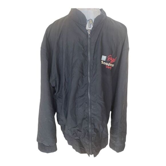 Vintage Men’s Dale Earnhardt Black Auto Racing Jacket Size Extra Largege - Picture 1 of 3